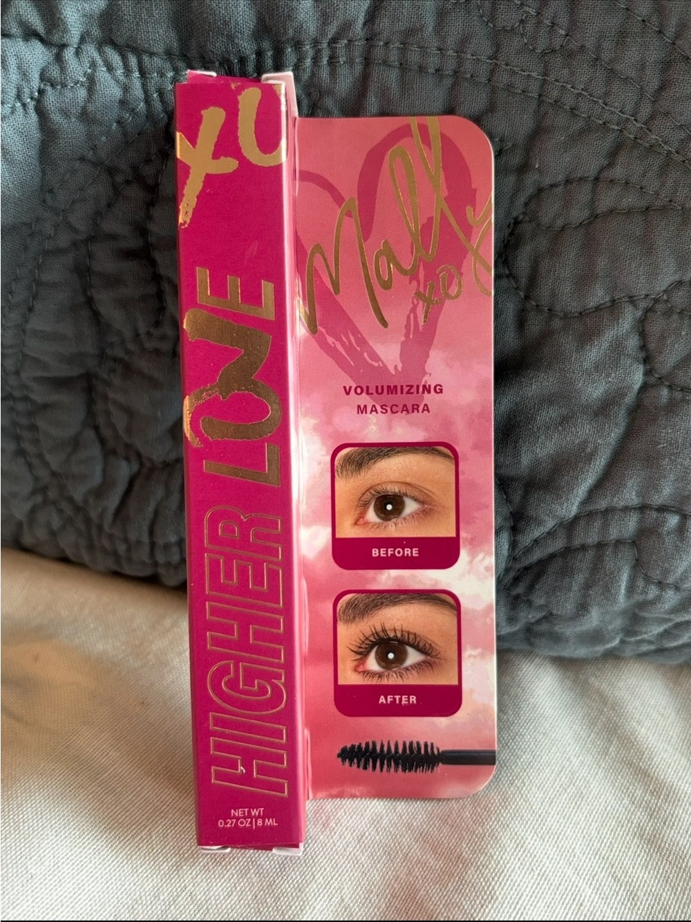 Mally Higher Love Volumizing Mascara Black Full Size New - Picture 4 of 6